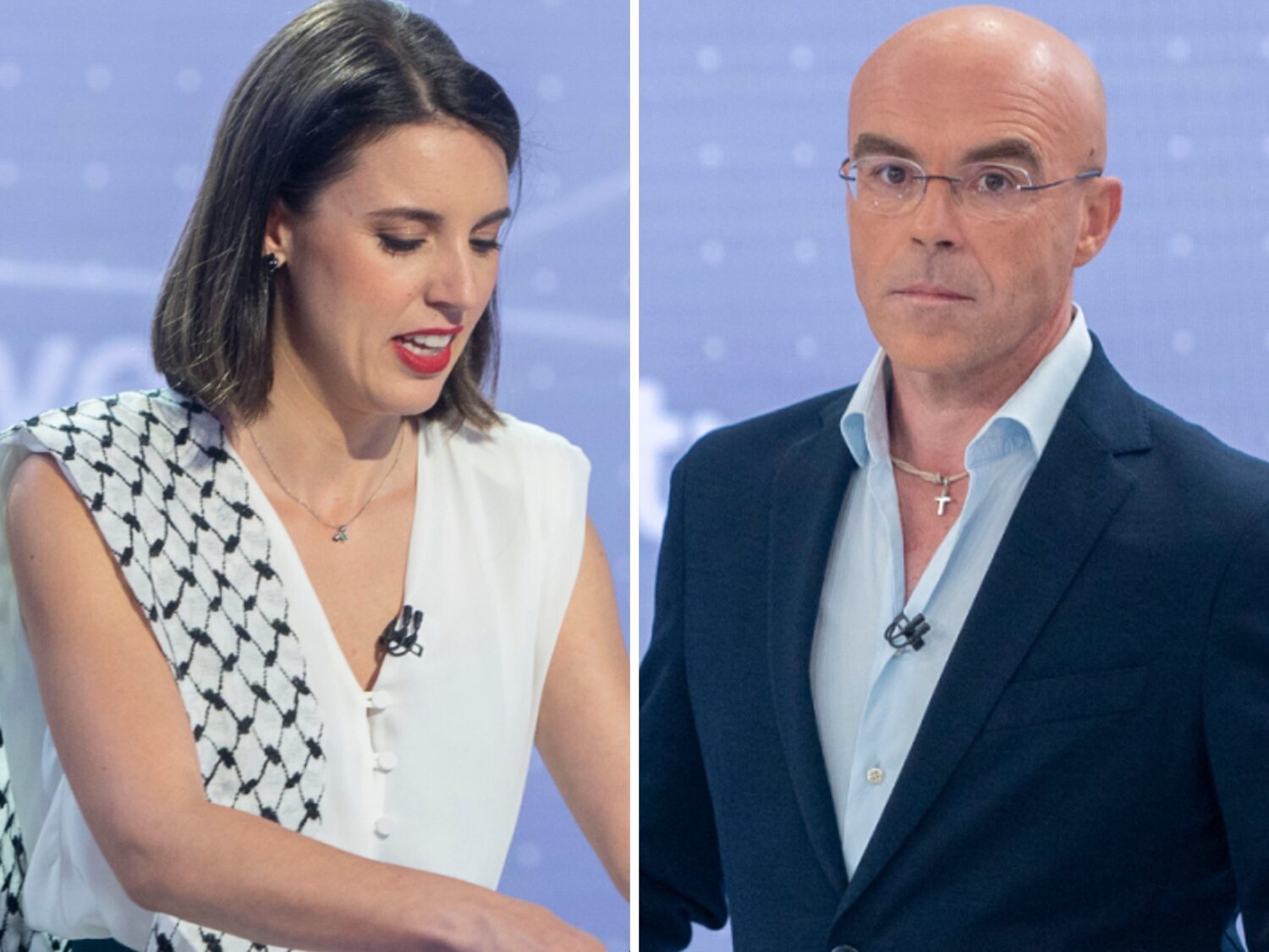 Irene Montero vincula a "los fascistas" de VOX con Irán y Putin: Buxadé la llama "libravioladores"