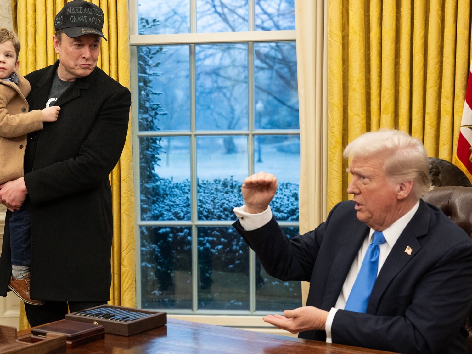 Donald Trump comunica a su círculo que Elon Musk se marcha del Gobierno, según Politico