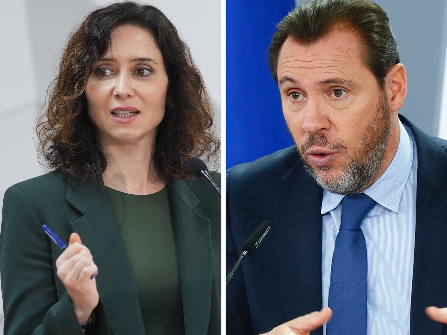 Puente denuncia que Ayuso canceló el acto de la Línea 3 para silenciar quién pagó la obra