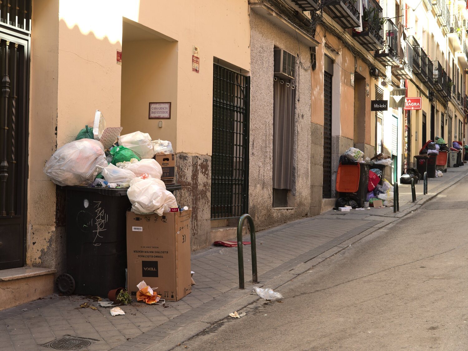 Madrid pone fin a la huelga de basuras tras seis días de conflicto