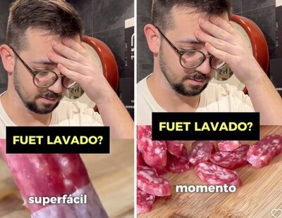 Una influencer desata la ira de tiktokers catalanes tras mostrar su "truco" con el fuet