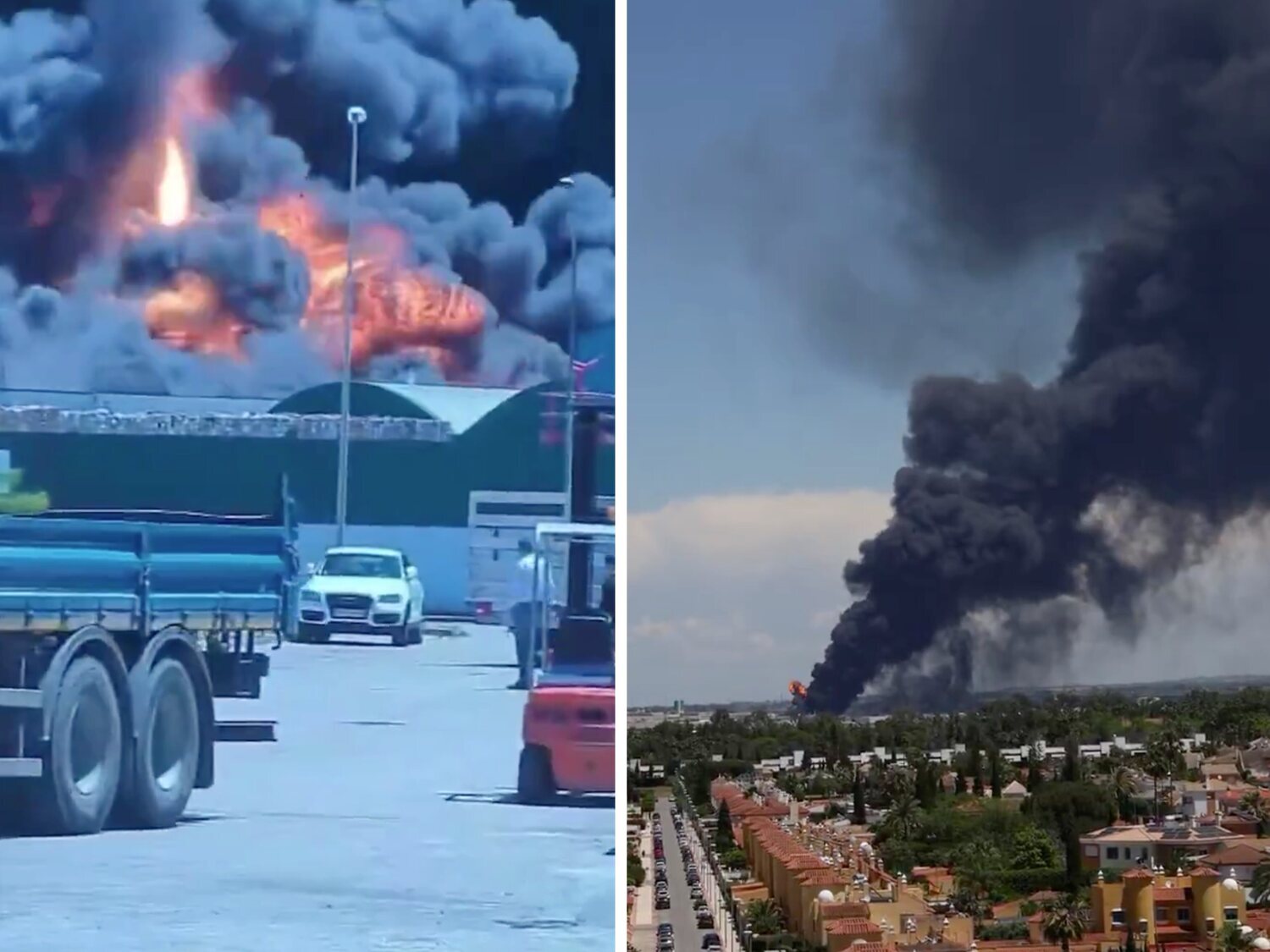 Una brutal explosión en Sevilla obliga a confinar a 77.000 vecinos por intoxicación