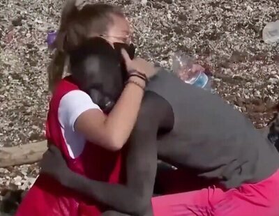 Muere Abdou Ngom, el migrante senegalés que se abrazó con una voluntaria de Cruz Roja