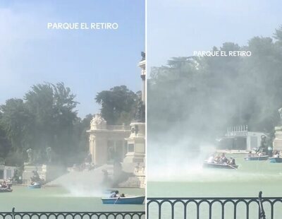 ¿Por qué ha habido un 'tornado' en pleno parque de El Retiro de Madrid? Hay explicación