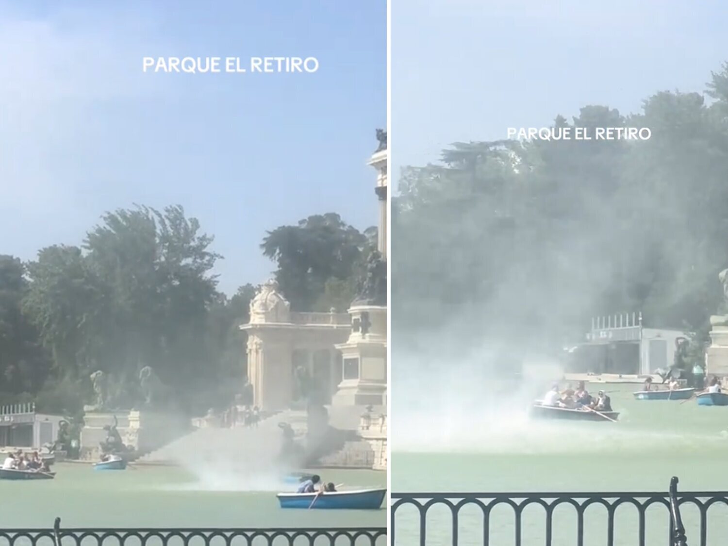 ¿Por qué ha habido un 'tornado' en pleno parque de El Retiro de Madrid? Hay explicación