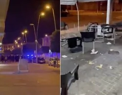 El brutal vídeo del ataque xenófobo contra un kebab de Torre Pacheco: irrumpen armados