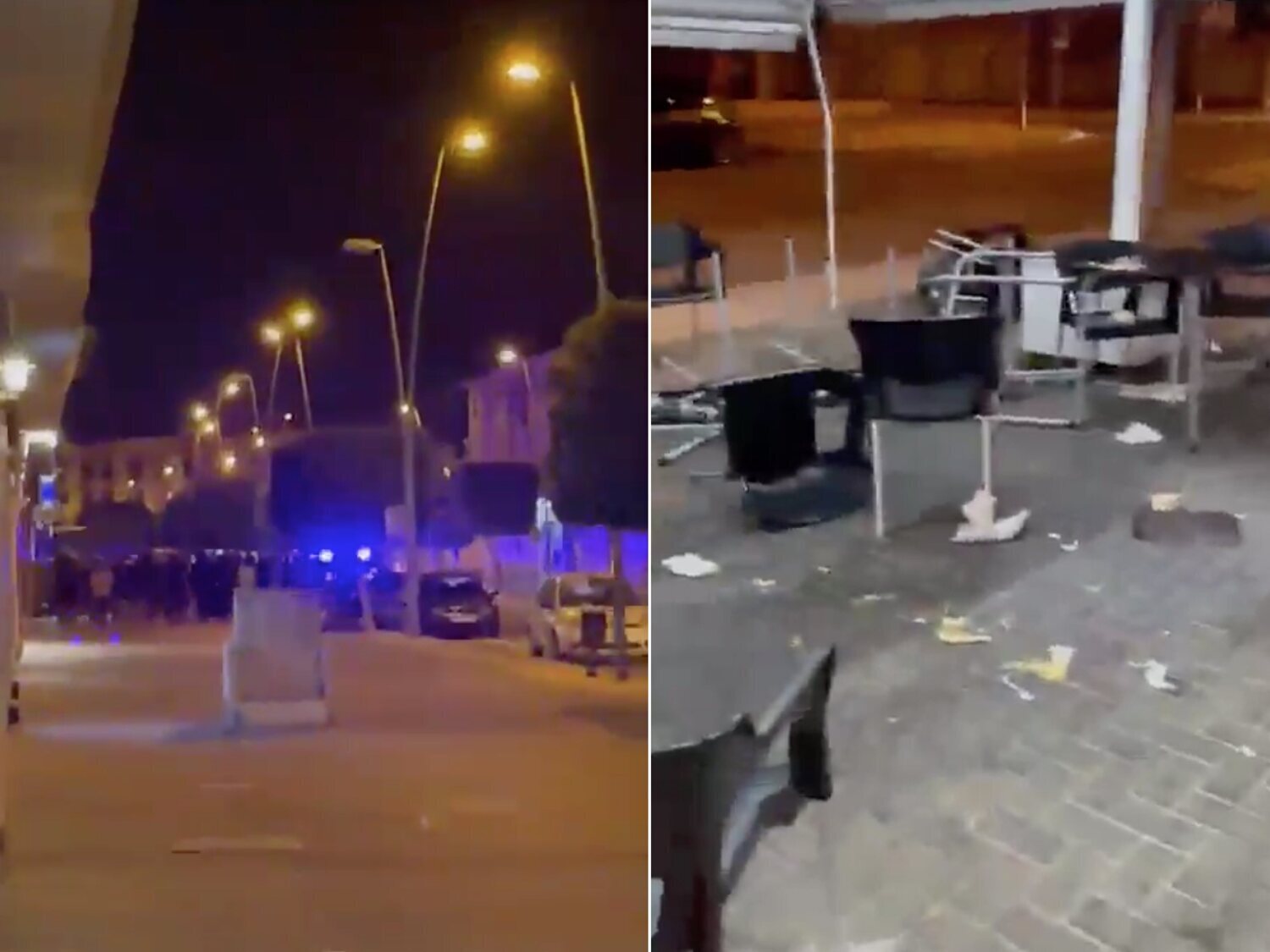 El brutal vídeo del ataque xenófobo contra un kebab de Torre Pacheco: irrumpen armados