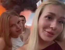 Detenidas dos tiktokers rusas tras grabarse tras bombardeo entre risas con los destrozos