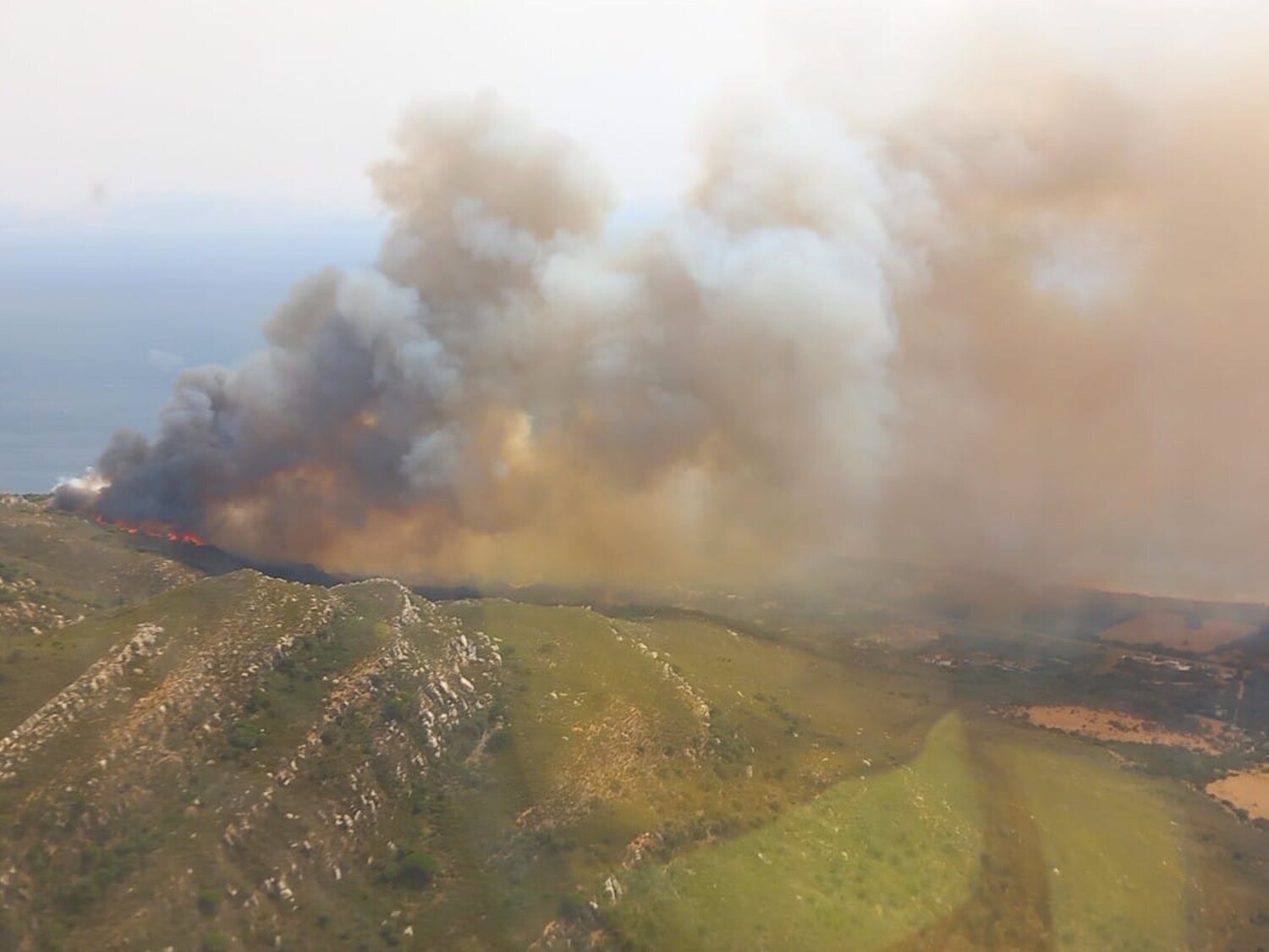 Por qué hay un incendio en Tarifa: gran destrucción en Cádiz y 1.500 desalojados