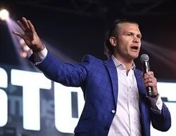 El secretario de Defensa de Trump comparte un vídeo en contra del voto de la mujer