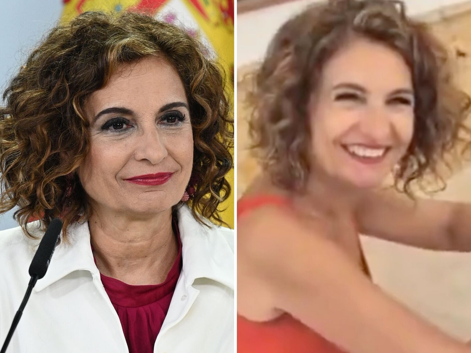 El debate en redes ante el polémico vídeo de María Jesús Montero: ¿Acoso o periodismo?