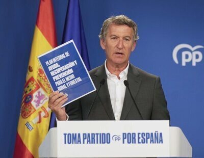 El PP elabora un Plan contra incendios y se le cuela la chuleta a Feijóo