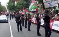 Suspendido el final de la etapa de la Vuelta en Bilbao por las protestas por Palestina