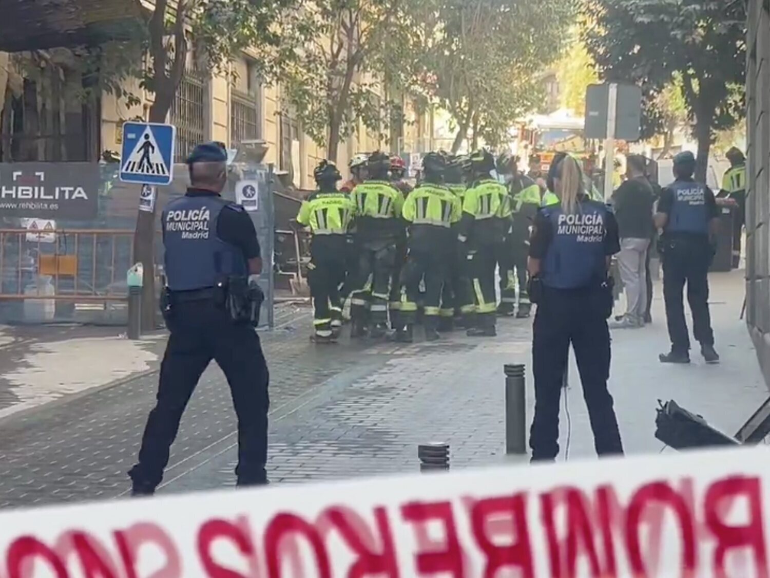 Sale a la luz la causa del derrumbe del edificio de la calle Hileras en Madrid