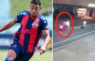 Brutales imágenes: graban la muerte del futbolista Antony Ylano en plena calle