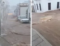 Alerta roja en Andalucía por inundaciones en Huelva: piden evitar desplazamientos
