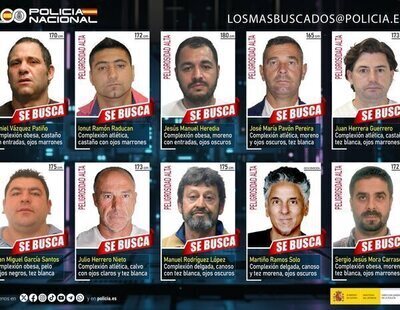 Estos son los 10 fugitivos más buscados de España: la Policía Nacional pide colaboración