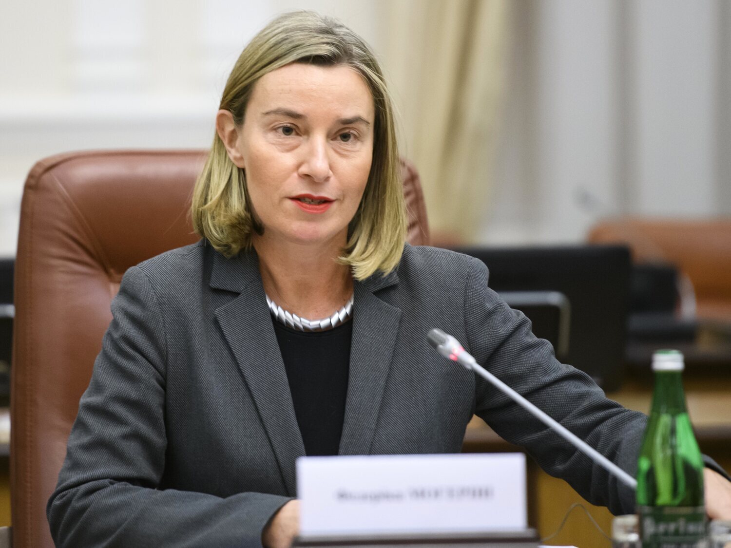 Imputada por fraude y corrupción la ex jefa de la diplomacia europea Federica Mogherini