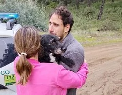 Rescatado el perro Boro con vida tras el accidente de Adamuz: ya está con su familia