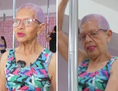 Pole fitness a los 87: "No hay edad para ninguna actividad de ejercicio"