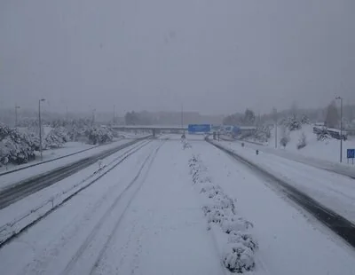 ¿Mini Filomena? La borrasca Kristin deja nieve en España y memes en X