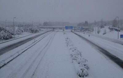 ¿Mini Filomena? La borrasca Kristin deja nieve en España y memes en X