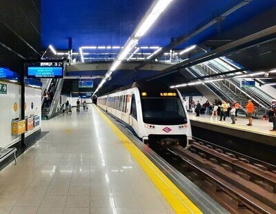 Cortada la línea 8 de Metro de Madrid por la rotura de una tubería