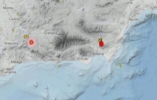 Un terremoto de 4,3 hace temblar Almería y se deja sentir en provincias cercanas