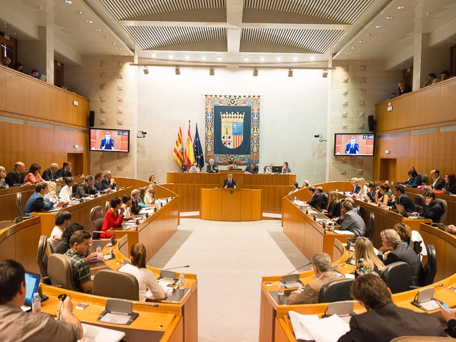 El PP logra la presidencia de las Cortes de Aragón sin el apoyo de VOX