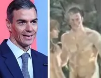 El cuadro de Pedro Sánchez desnudo que ha desatado la polémica