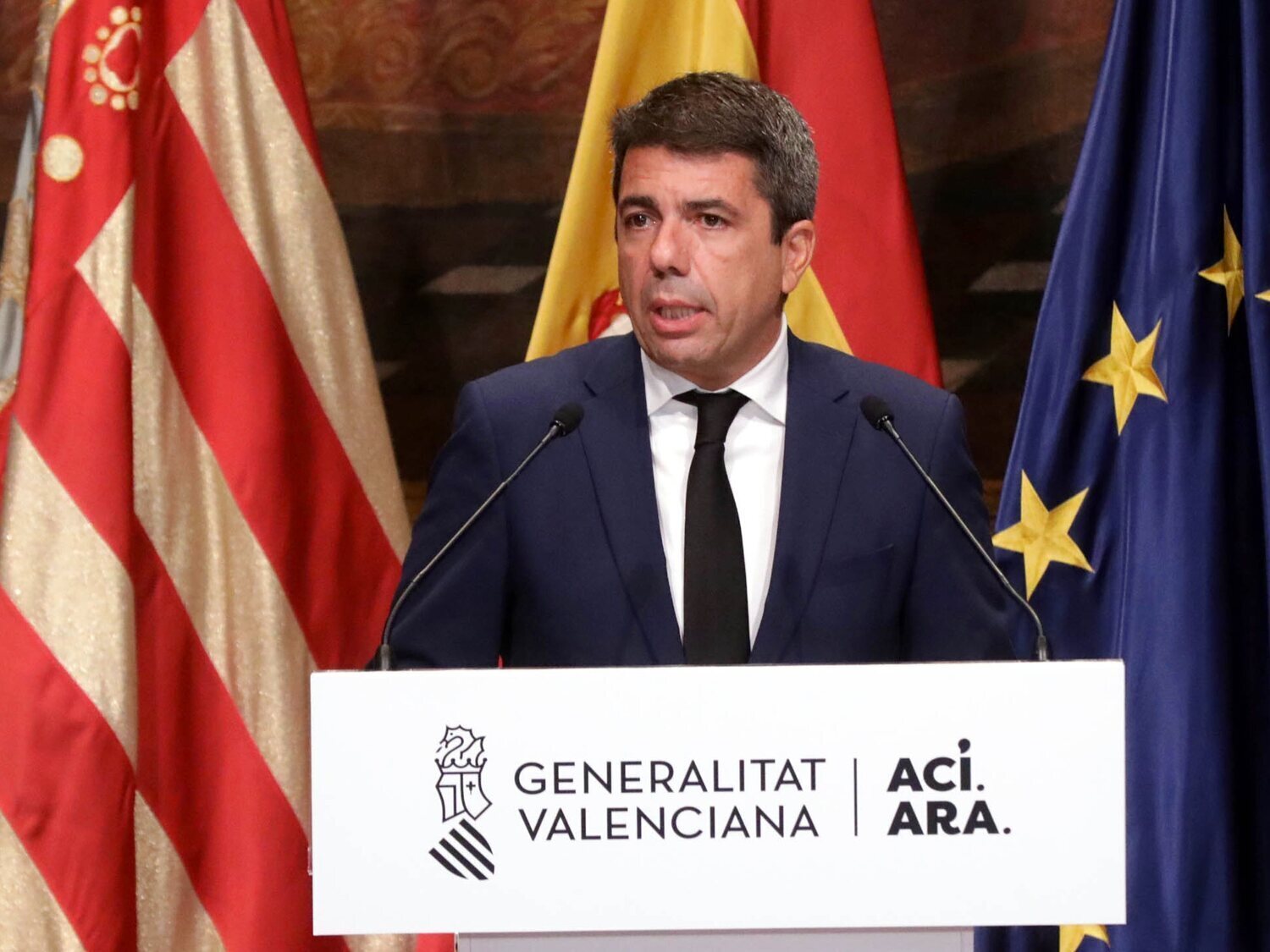 La Fiscalía afirma que no hay indicios para imputar a Mazón: rechaza imputarle por la DANA