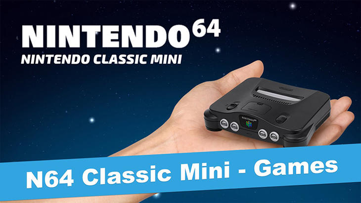 Imagen de una hipotética 'Nintendo 64 Mini'