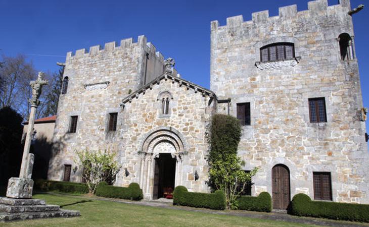 Fachada del Pazo de Meirás