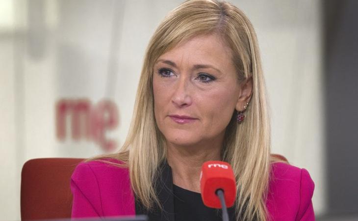 La presidenta de la Comunidad de Madrid, Cristina Cifuentes