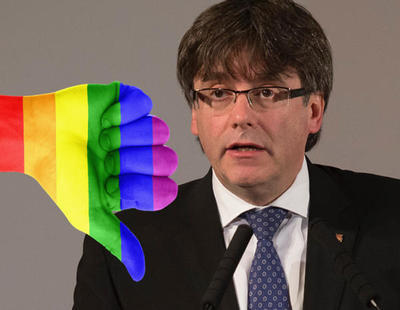 Puigdemont compara el independentismo catalán con la lucha de los homosexuales