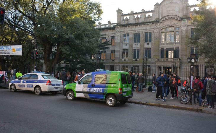 La Policía se personó en el lugar inmediatamente