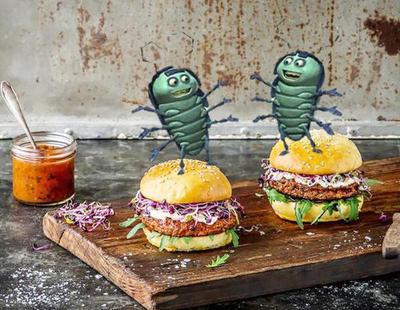 Las hamburguesas hechas con restos de insectos y bichos ya son una realidad