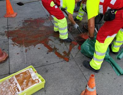 Los neonazis de Hogar Social revientan el minuto de silencio por las víctimas de Barcelona