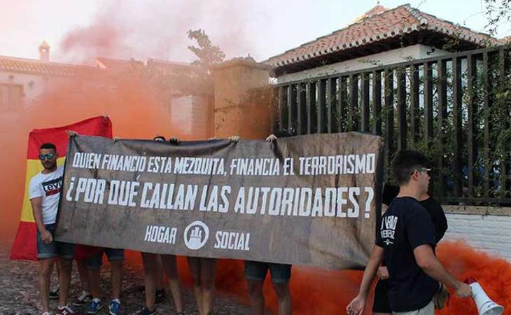 Hogar Social protagonizó los ataques contra la mezquita de Granada