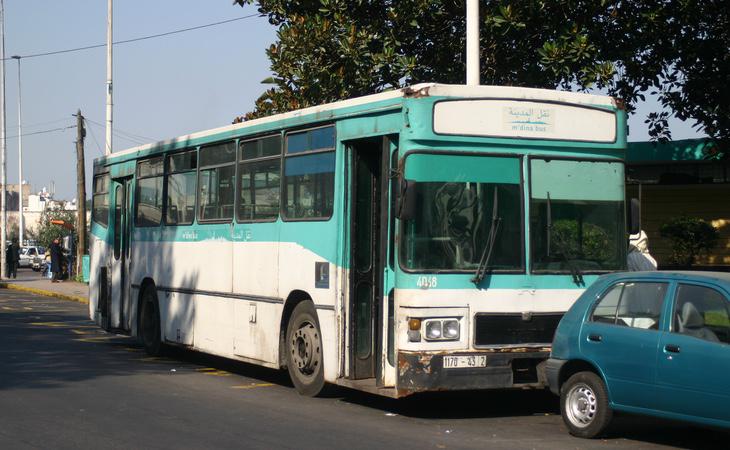 Los hechos ocurrieron en uno de los autobuses urbanos de Casablanca