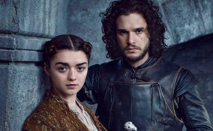 Arya y Jon Snow hubiesen vivido una historia de amor tormentosa