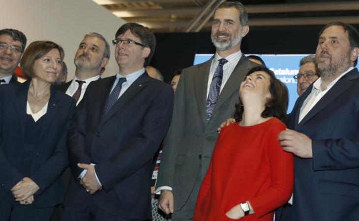 Soraya es la interlocura del Gobierno en Barcelona