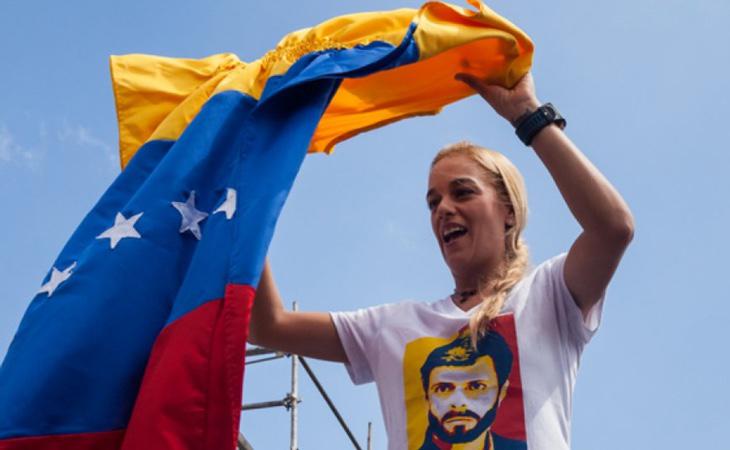 La líder de la oposición, Lilian Tintori