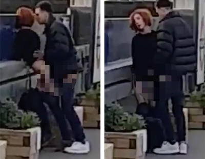 Graban a una pareja teniendo sexo en plena estación de metro