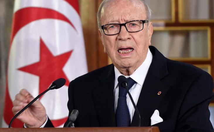 Beji Caïd Essebsi, presidente de Túnez