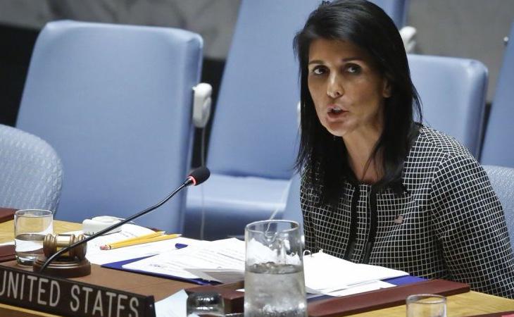 Nikki Haley, embajadora de EEUU ante la ONU