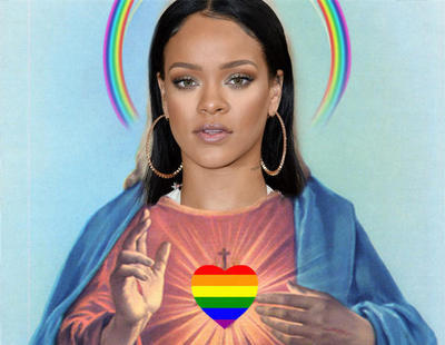 Ponen a la venta la Biblia Gay en la que Rihanna es Dios