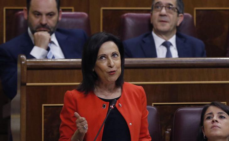 Margarita Robles, portavoz parlamentaria del PSOE