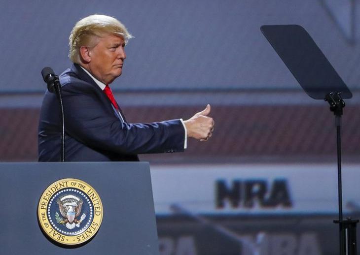 Donald Trump no ha dudado en mostrar su apoypo a la posesión de armas