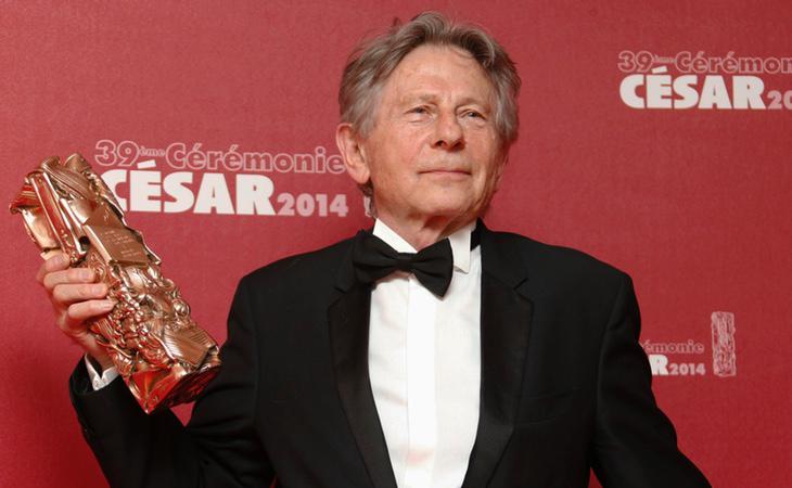 Roman Polanski durante la ceremonia de los César franceses en 2014